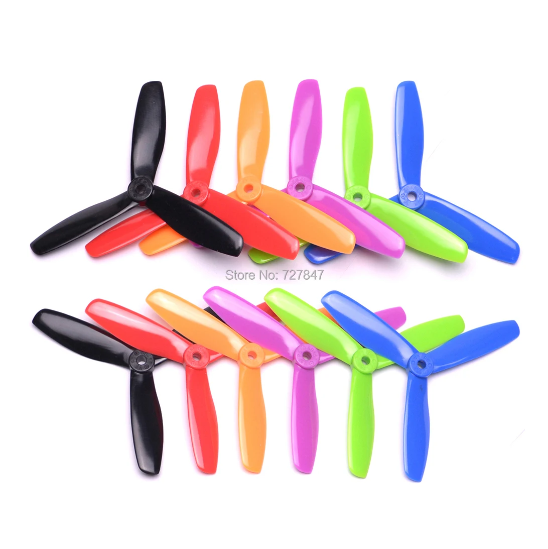 6 / 12 пар 5045 3 лопастей Propeller CW /CCW для 250 FPV Racing Quadcopter ZMR210 250|3 blades|cw propellercw ccw |