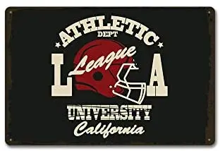 

Athlettc dept University California Metal Sign 8" x 12"
