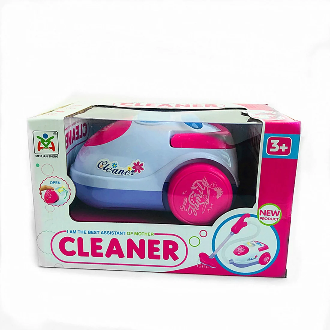 

Children Pretend House Play Mini Electric Vacuum Cleaner with Music and Light toy playset girls birthdaty gifts