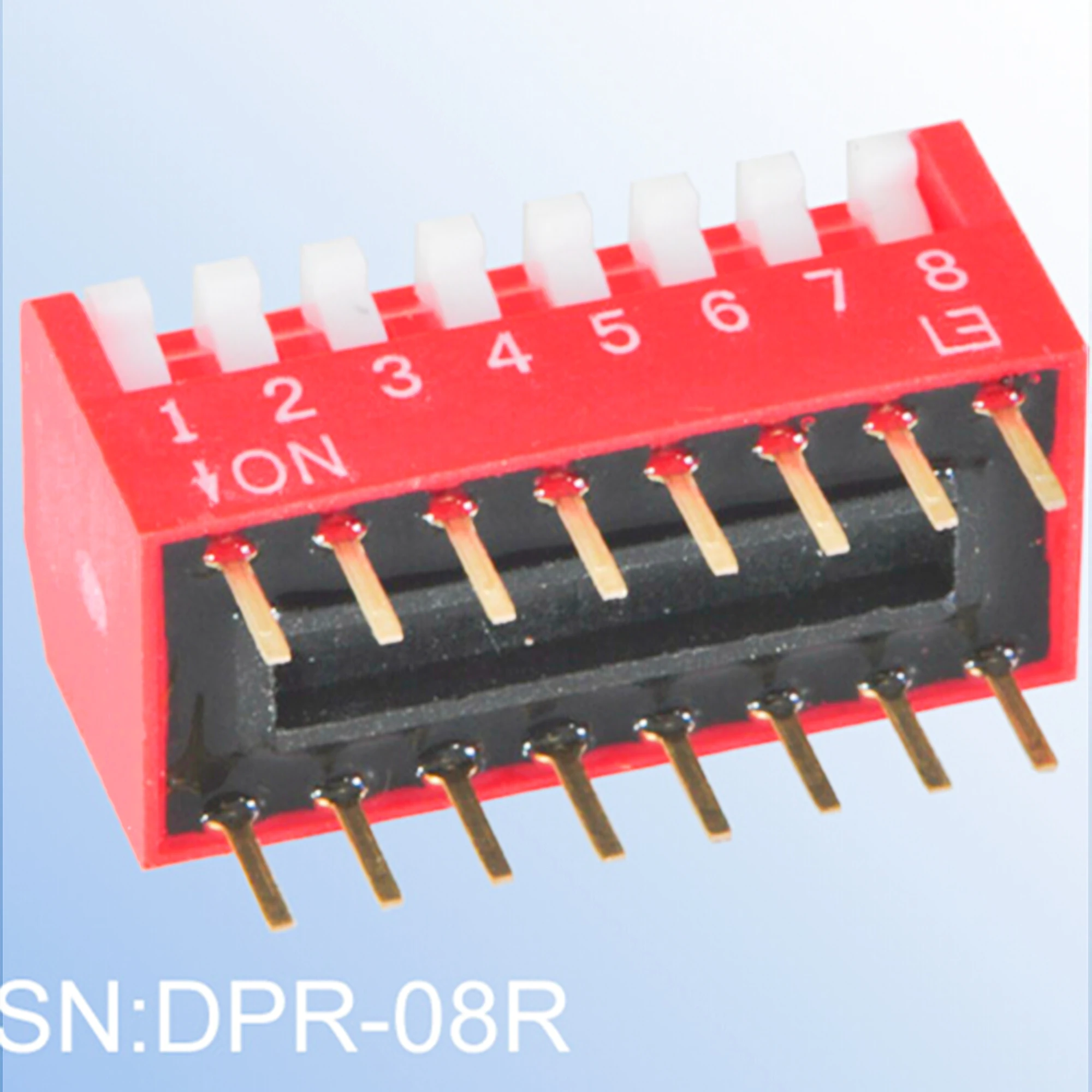 ELEWIND встраиваемый тип PIANO DIP-переключателя (DPR-08R) (art.: 3920cbca8331e) - 3920cbca8331e