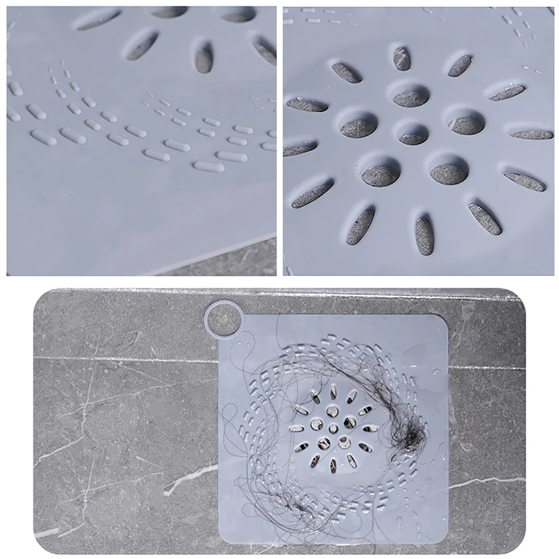 

Силиконовая крышка Justdolife для слива, креативная Силиконовая пробка для волос, Ловец для волос, пробка для слива волос в кухне и ванной комнат...