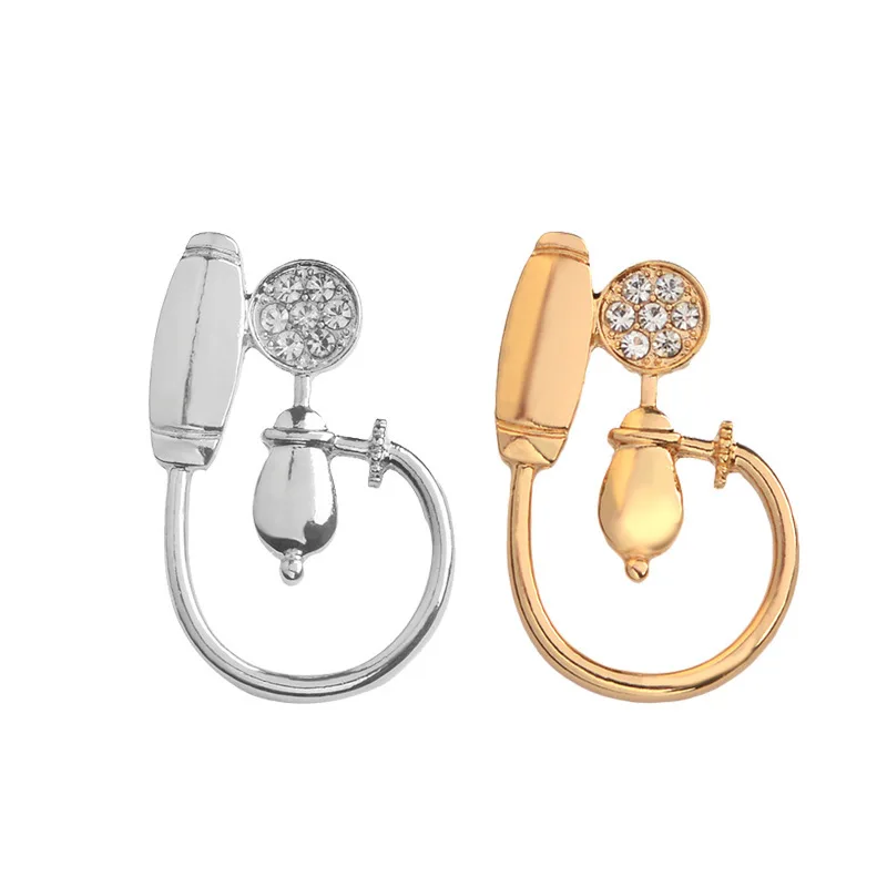 1 шт. красивая брошь для моделирования сфигмоманометра оригинальная медицинская