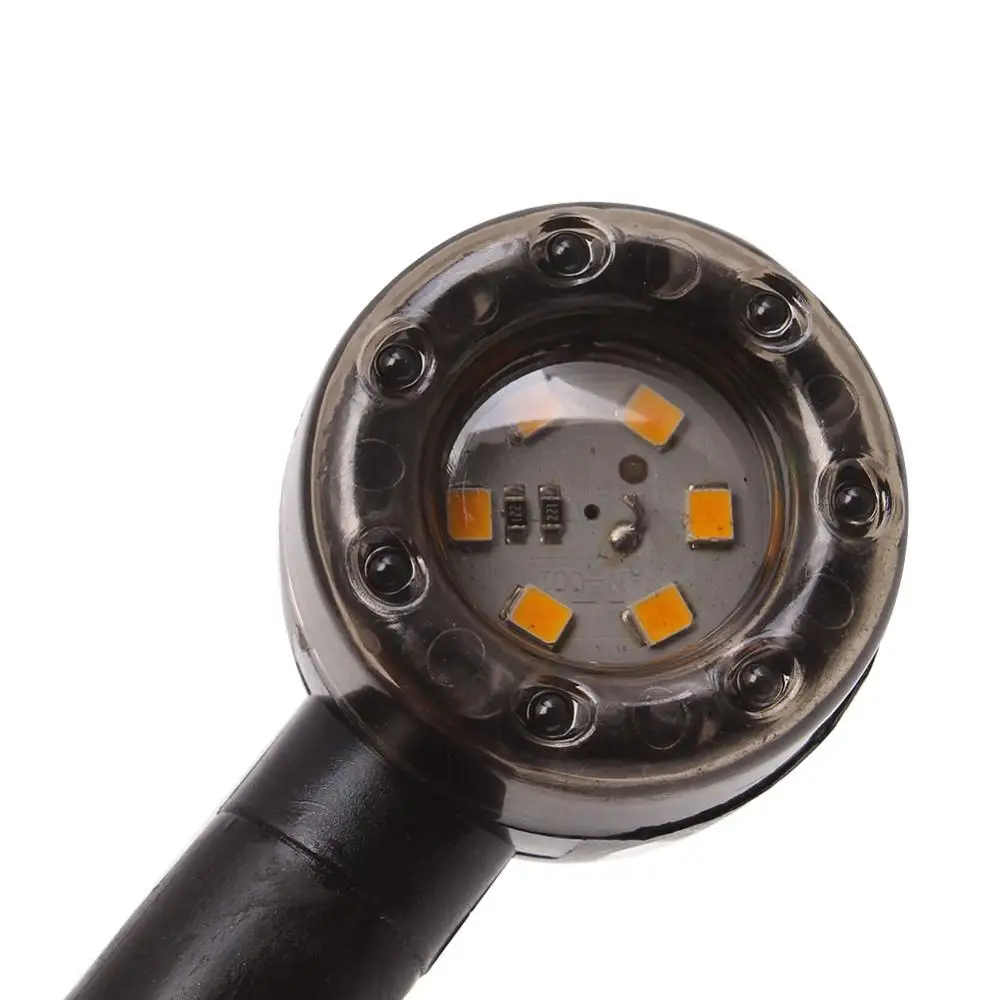 4 шт. кафе гонщик светодиодный индикатор сигнала поворота мотоцикла