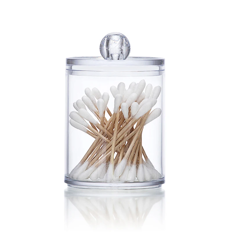 

Cleansing Cotton Storage Box Transparent Plastic Medicine Bottle For Storage Cotton Swabs And Cotton Pads Butt666