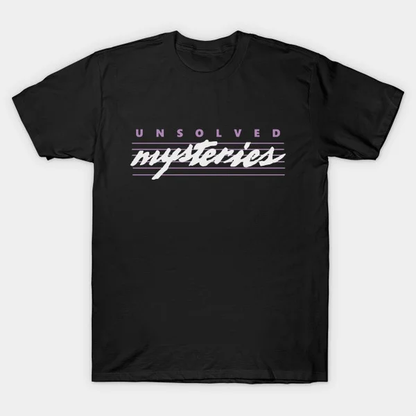 

Summer Cotton O-neck Custom Printed Tshirt Men T Shirt Unsolved - Unsolved Mysteries Men T-Shirt