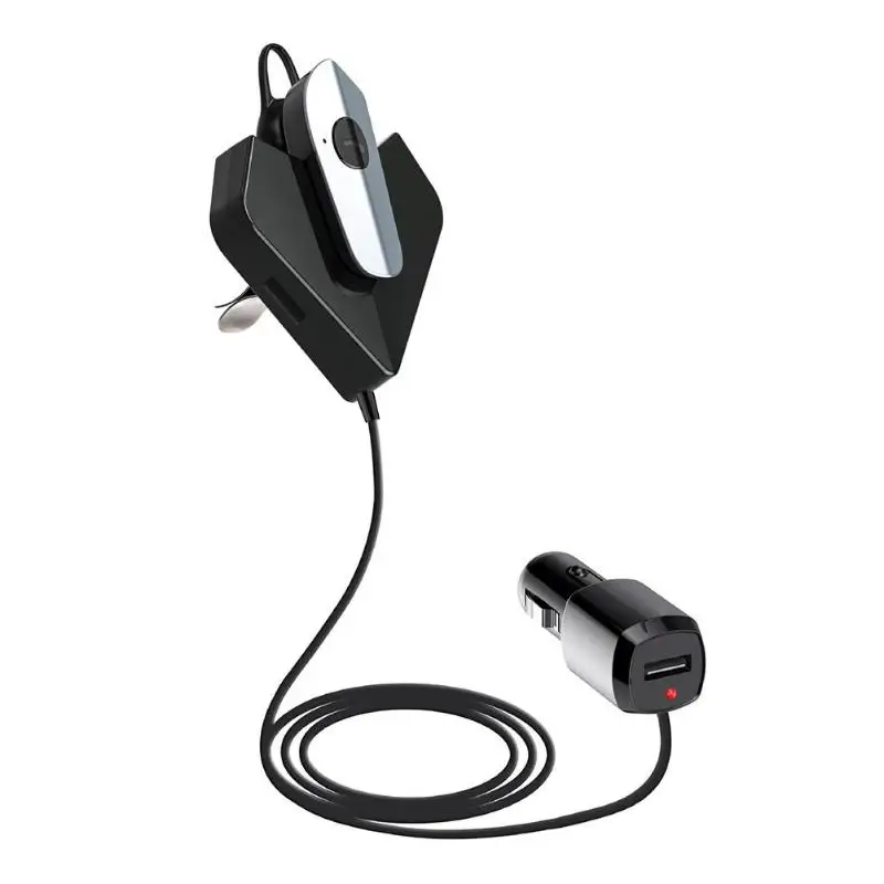 Handsfree автомобильный Bluetooth fm передатчик автоматический ответ подвешивание MP3