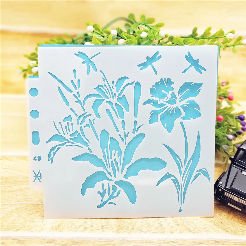 13*14 см щит для дня рождения DIY трафареты скрапбукинга пустотелые украшения Печать