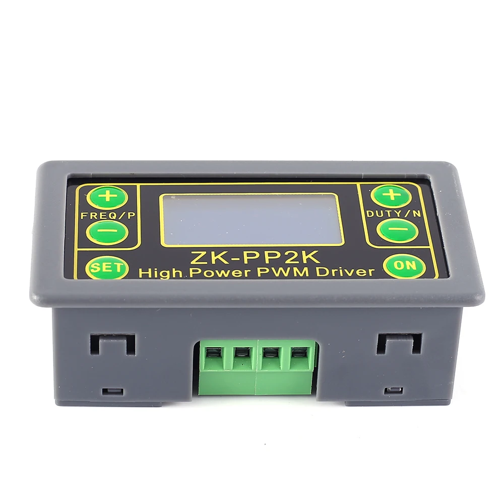 ZK-PP2K PWM генератор сигналов 8A модуль драйвера для двигателя/лампы двойной режим ЖК-дисплей PWM частота импульса рабочий цикл регулируемый модуль