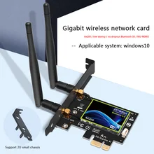 Wireless PCI-E Adapter AX200 2974M Bluetooth-compatible WiFi Receiver Network Card Module for Household Computer Accessories