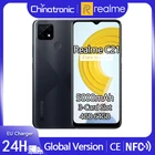 Смартфон Realme C21, 4 + 64 ГБ, Android 10, глобальная версия дюйма, мобильный телефон дюйма, HD, Helio G35, 6,5 мАч, 13 МП, тройная камера с ии, Европейское зарядное устройство, 3 карты, NFC, 5000