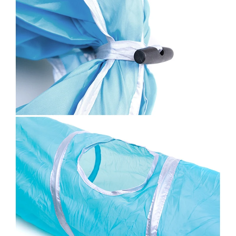 

2PCS Cat Tunnel Pet Tube Collapsible Play Toy Indoor Outdoor Kitty Puppy Toys for Puzzle Exercising Hiding Training