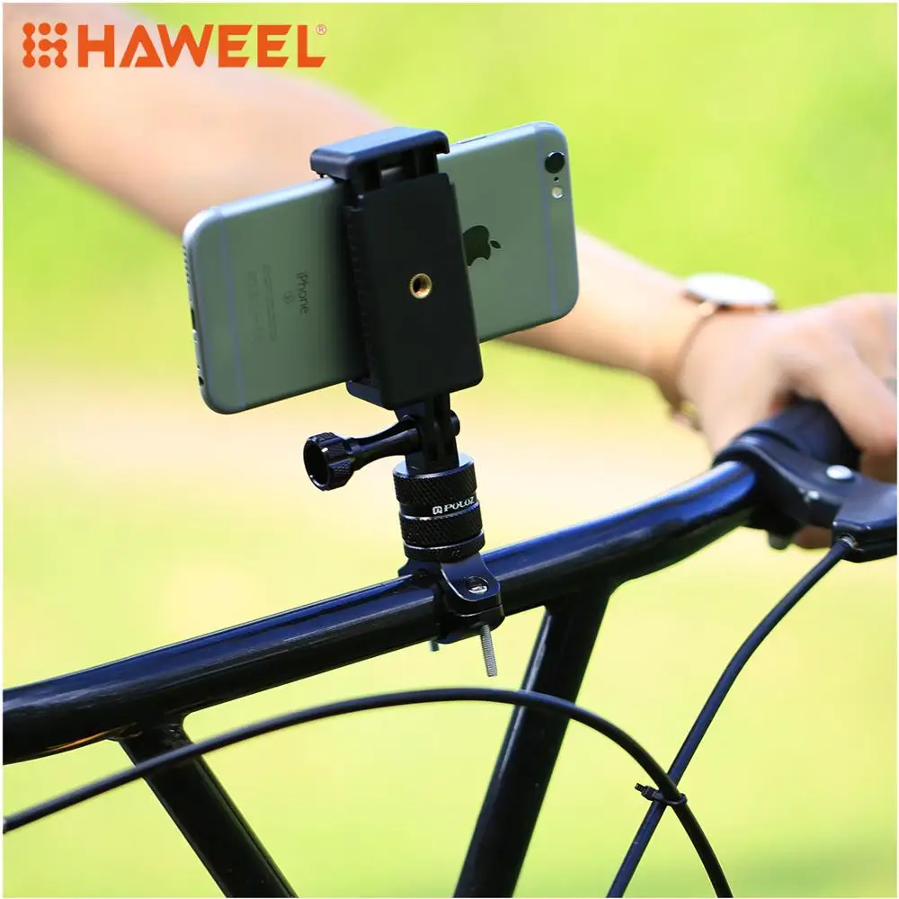 HAWEEL селфи-монопод Адаптер для крепления на штатив телефона зажим GoPro HERO5 Session/5/4
