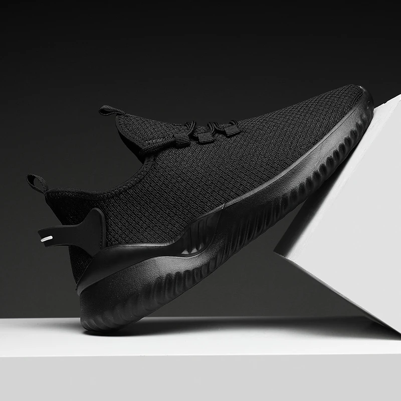 Горячая Распродажа светильник мужские кроссовки вязаные сетчатые дышащие