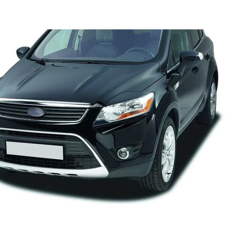 Для Форд Куга накладки на фары ресницы реснички брови фонари свет пластик 2008