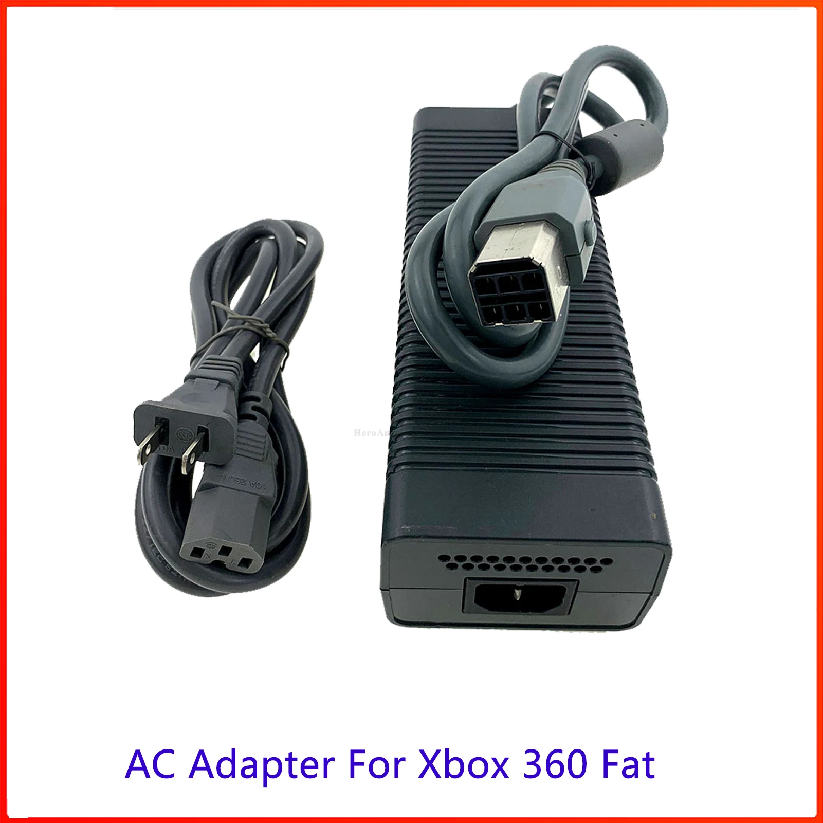 

New Arrive Original USB AC Adapter Power Supply For XBOX 360 Fat Cable 100V 220V Power Supply Adaptor For Microsoft XBOX 360