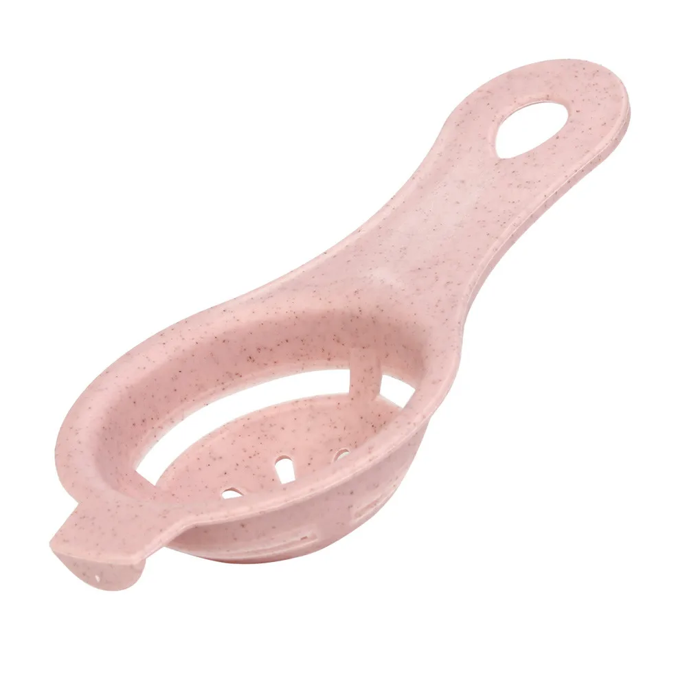 

Kitchen Tool Gadget Convenient Egg Yolk White Separator Divider Holder Sieve Egg Yolk Separator