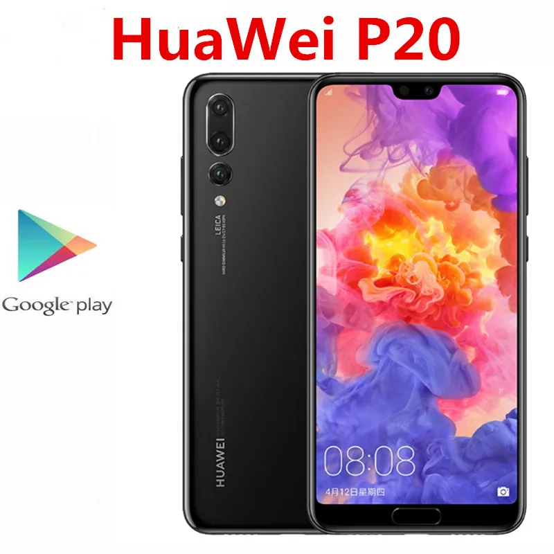 Оригинальный HuaWei P20 4 аппарат не привязан к оператору сотовой связи мобильный