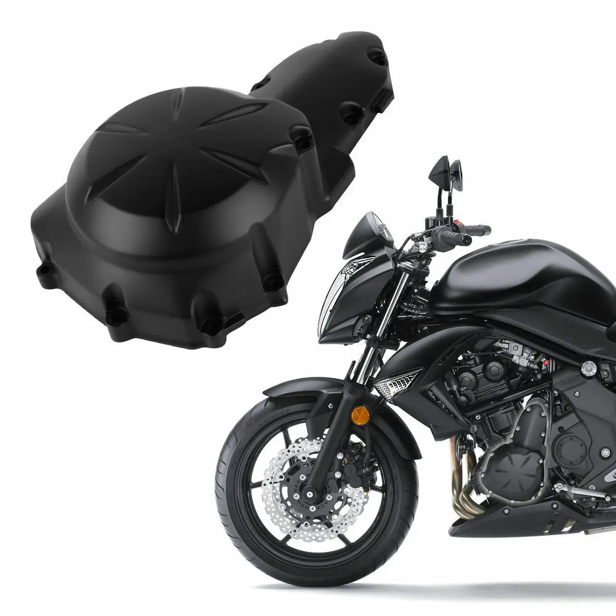 Крышка коленвала статора двигателя мотоцикла для Kawasaki Ninja 650R 2009-2011 2010 алюминий