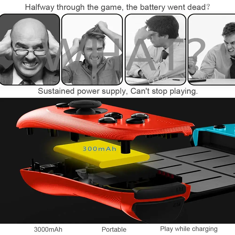 Новый Saitake 7007F беспроводной Bluetooth игровой контроллер Телескопический геймпад