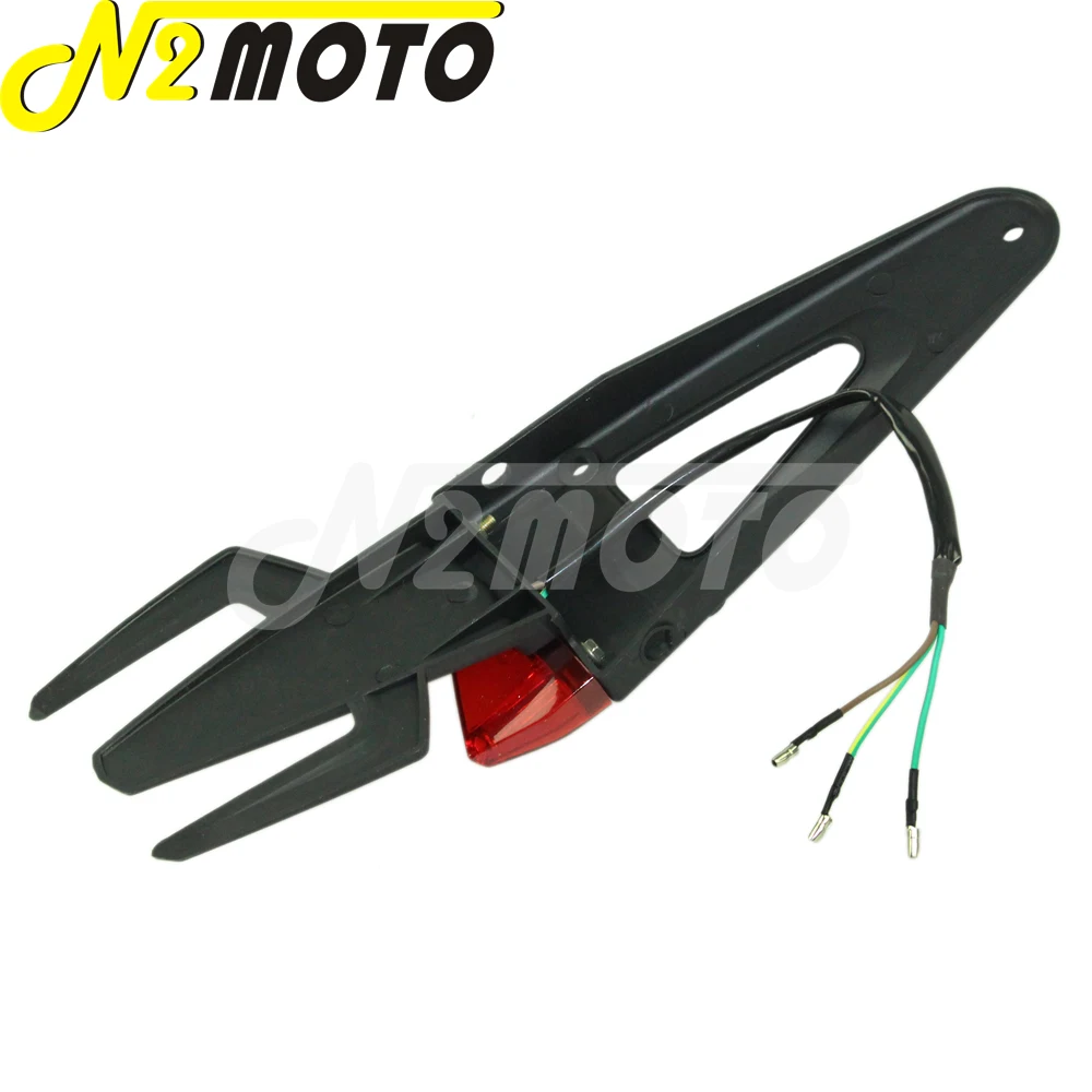 Красный светодиодный тормозной фонарь для мотоцикла задний Honda KAWASAKI KLX DRZ DRM