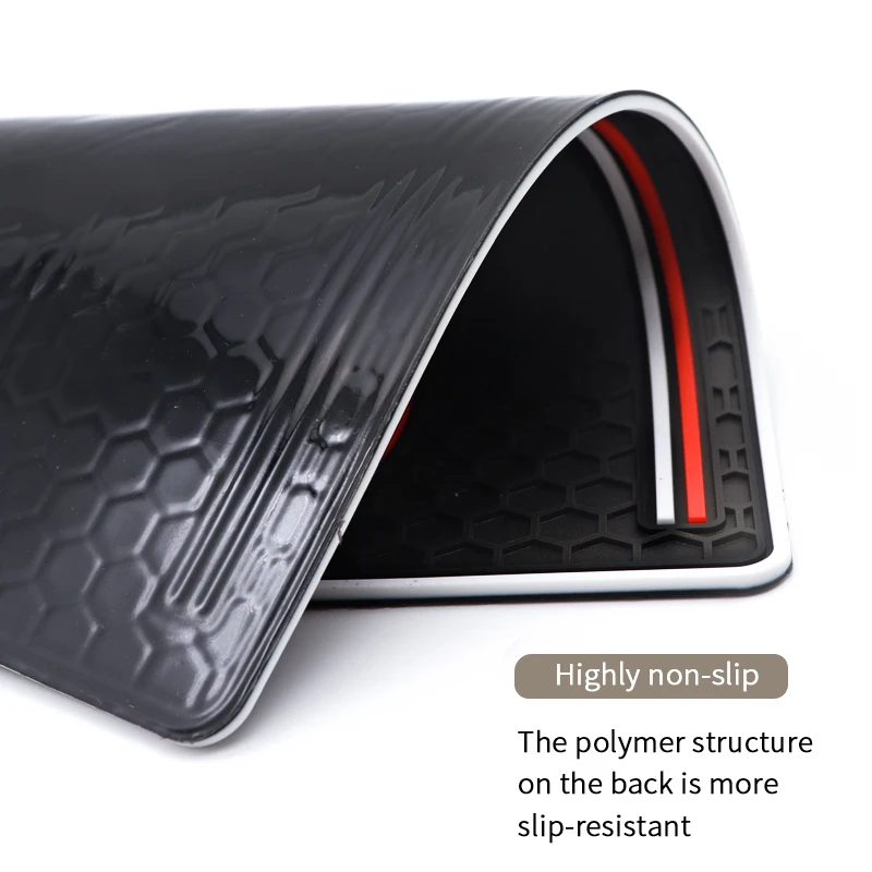 

Car modification parts high temperature resistant anti-skid pad silicone storage pad suitable for Honda- TYPER logo car interior