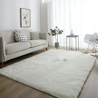 nordic fluffy carpet anti slip soft carpets mat for office bedroom living room floor blanket center rug home decoratio 60x110cm