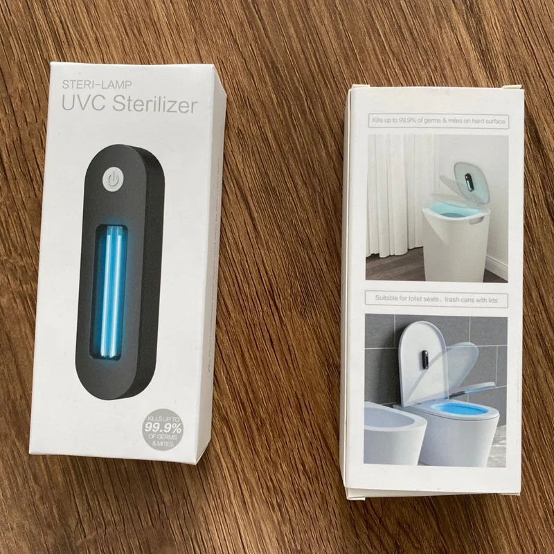 

Handheld UV Disinfection Lamp Portable Disinfection Light Mini Rechargeable for Home Office Travel Kill Germ