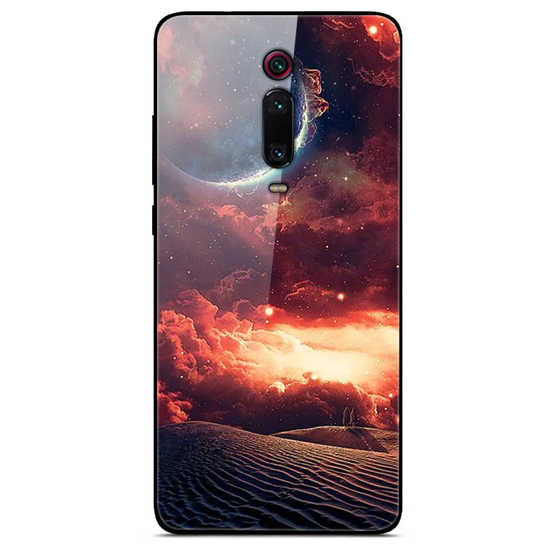 44 Tempered Glass Case For Xiaomi mi 9T Cover Mi9T Pro Soft Bumper 3D Cat Printing Funda For Xiaomi mi 9T Pro mi9T Mi9 T Phone Case - Цвет: 44