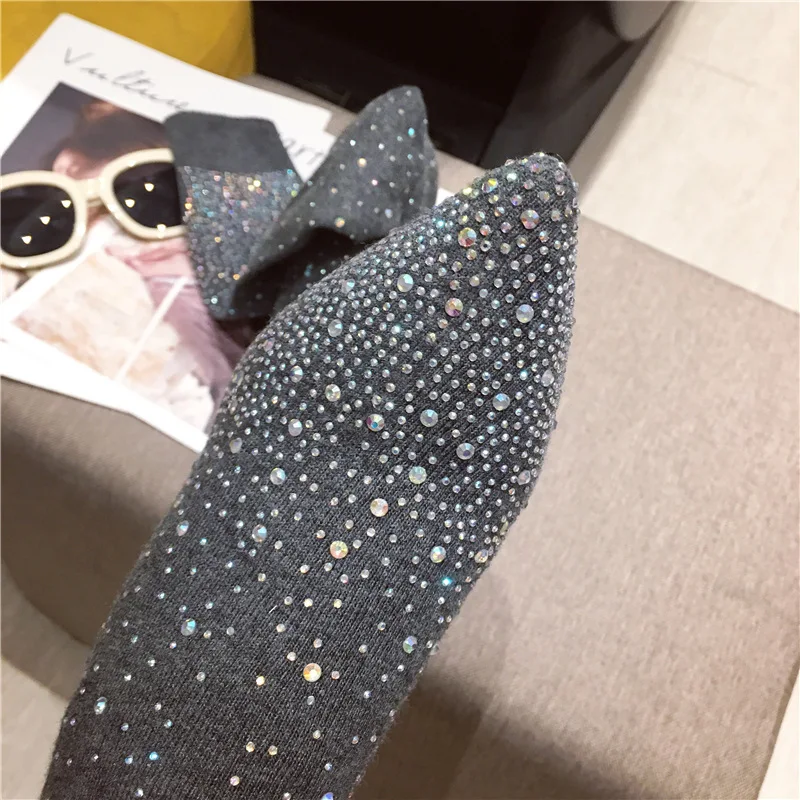 Houlife/модные женские эластичные носки сапоги облегающие вязаные высокие до бедра