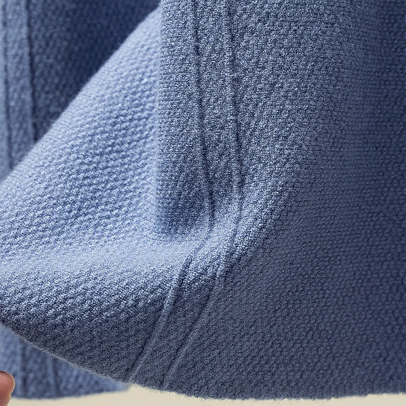 3xl Большие размеры Длинные юбки для женщин женские офисные синие юбки осень зима faldas negras синие трикотажные юбки женские A5546