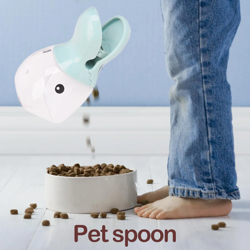 Pet Food Spoon Clip Cute Plastic Duckbill Shovel Multifunction Cat Bag Seal 14.7x5.5cm Dropshipping | Дом и сад