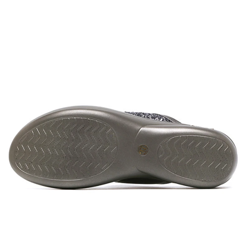 

2020 New Women Slippers Summer Platform Wedge Open Toe Casual Shoe Ladies Color Mixing Slide Beach Shoes Woman Zapatos De Mujer