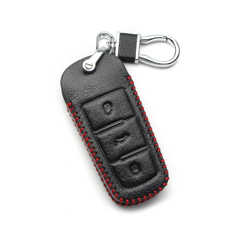Автомобильные Кожаные чехлы для автомобилей чехол ключей с дистанционным