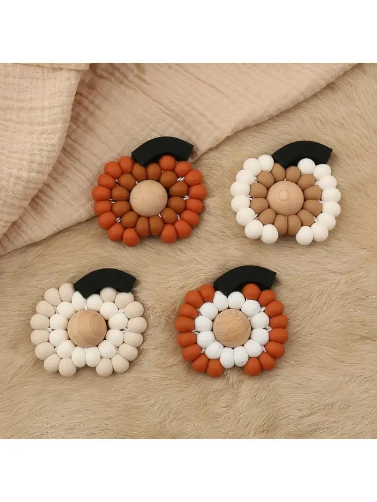 

Baby Nursing Bracelets Silicone Teether Teething Rattles Toys Baby Teether Gift