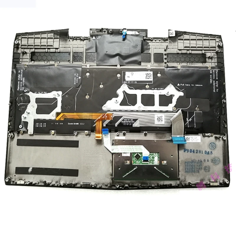 New Laptop Palmrest Upper Cover Topcase Top Cvoer Keyboard Housing For Dell Alienware M15