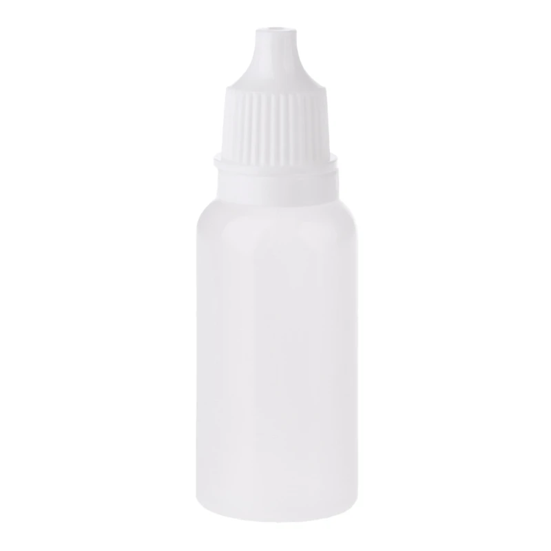 5ml-30ml Needle Tip Empty Plastic Squeezable Liquid Dropper White Bottles Case | Красота и здоровье