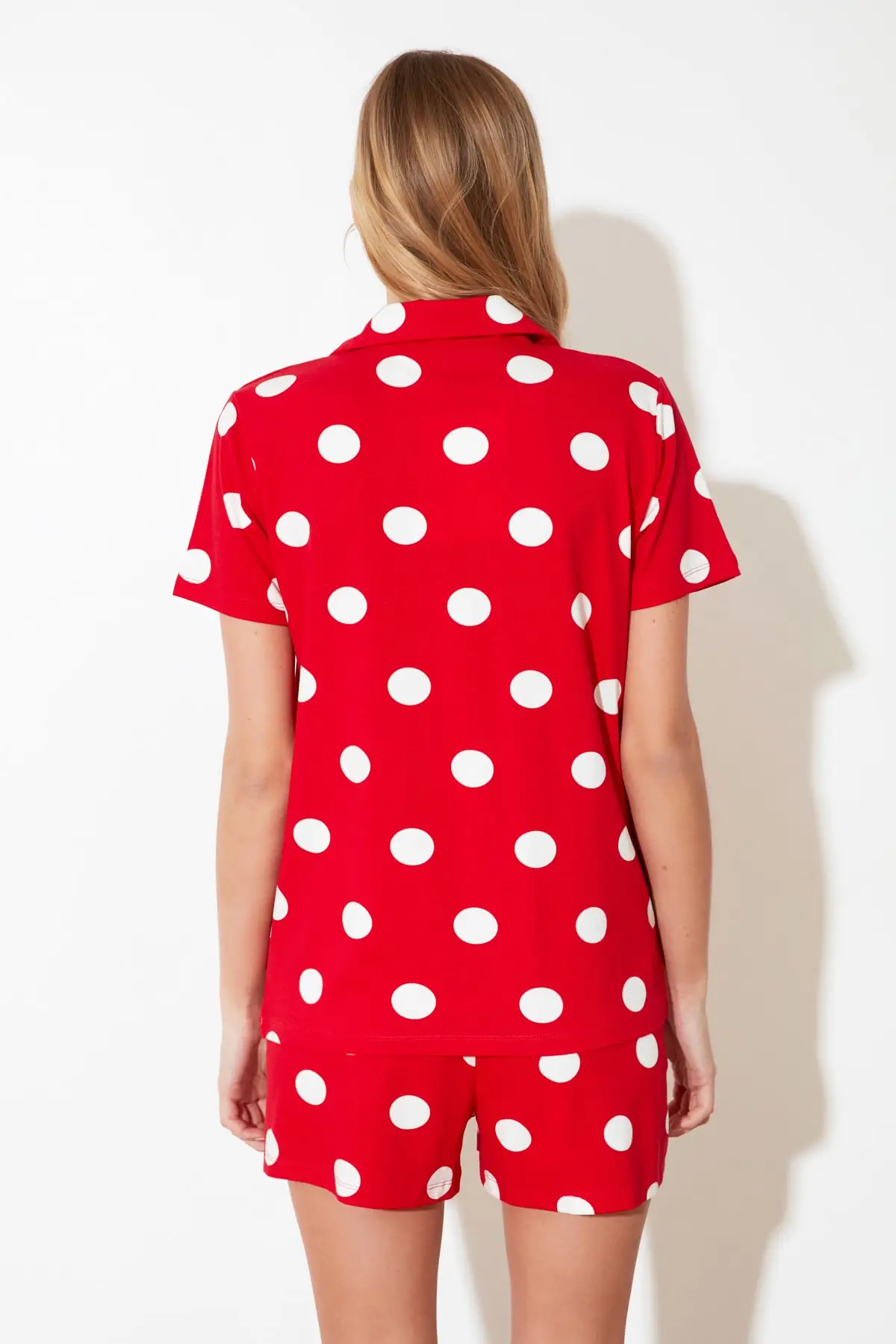 

Trendyol polka dot pajama set THMSS20PT0077