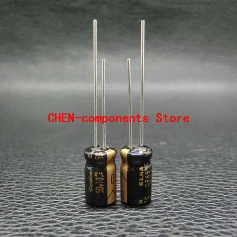 

ELNA ROA Cerafine 10 мкФ/50V алюминиевые электролитические конденсаторы