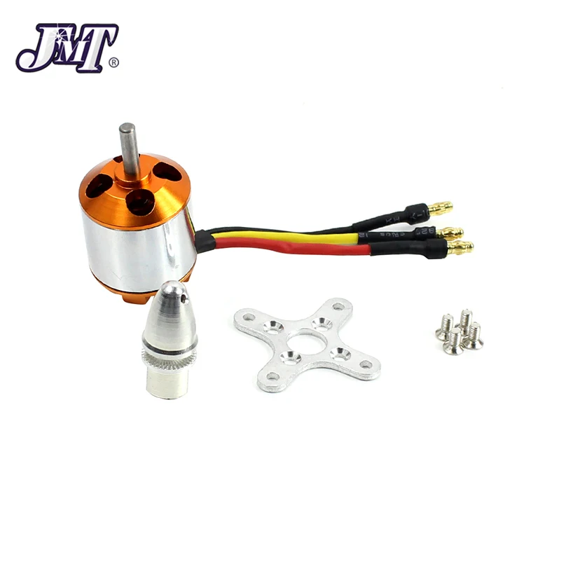 1x A2217 950KV 1250KV 1500KV 2300KV Outrunner бесщеточный мотор 3 4S w Mount для радиоуправляемого