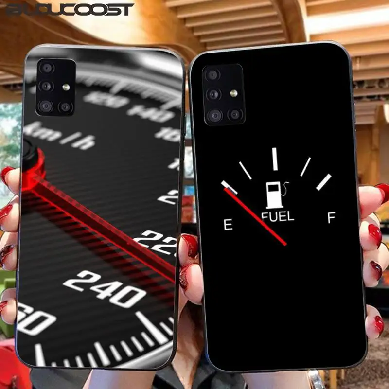 Крутой автомобильный чехол со спидометром для телефона Samsung A10 20 30 40 50 70 10S 20S 2 Core C8