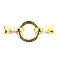copper connection gold plated clasps accessories diy jewelry making findings for handmade woman pearl necklace bracelet gifts
