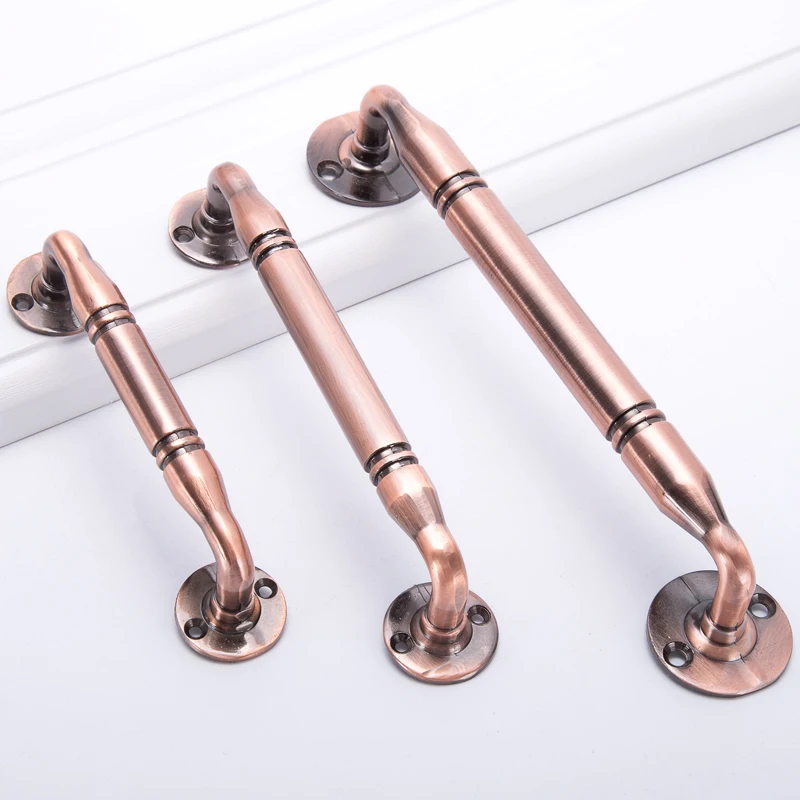1 шт. европейские антикварные медные ручки для шкафа и ящика дверные мебельная