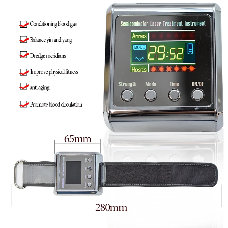 Аппарат физиотерапии 650nm диодный лазер/светильник терапия низкоуровневая