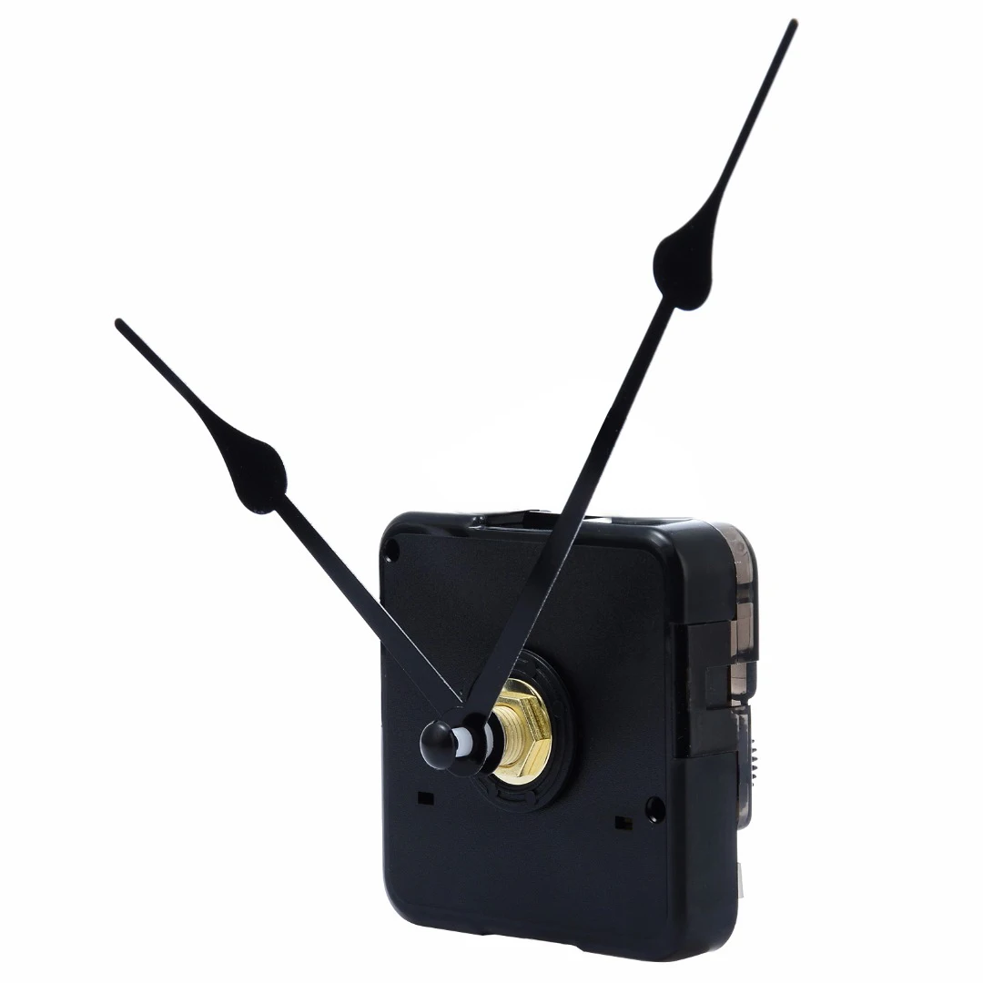 

1 шт. часовой механизм, инструменты для ремонта «сделай сам», черные стрелки, кварцевые часы, механизм, механизм, набор деталей для домашних п...