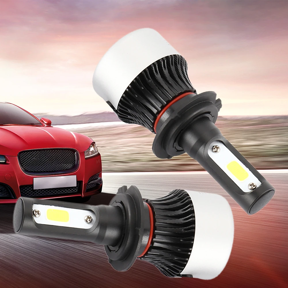 Светодиодная лампочка в автомобиль лампы светодиодные для фар H1 H3 H7 H8