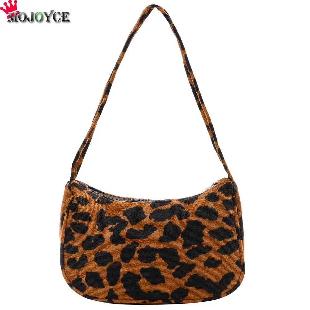 

Fashion Shoulder Messenger Bag Leopard Printed Cloth Casual Simple Crossbody Bags Women Handbags Totes Clutch Bag