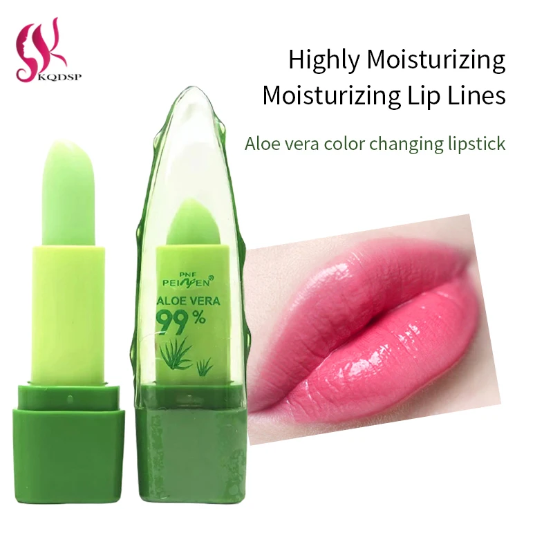 Губная помада с алоэ вера меняющая цвет при естественной температуре не тускнеет