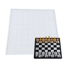 1 Set Chess+Checkerboard Silicone Mould DIY Crafts Making Tool Chess Board Crystal Epoxy Resin Mold