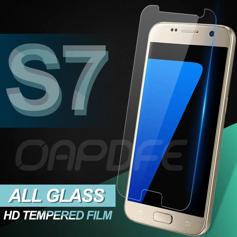 9H защитное стекло на samsung Galaxy S7 S6 S5 S4 S3 mini samsung Note 5 4 3 протектор экрана Закаленное стекло пленка чехол
