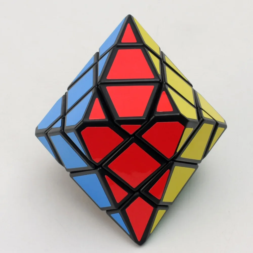 Diansheng 6 угловой пирамидный куб шестиугольная дипирамида 3x3x3 магический игрушка